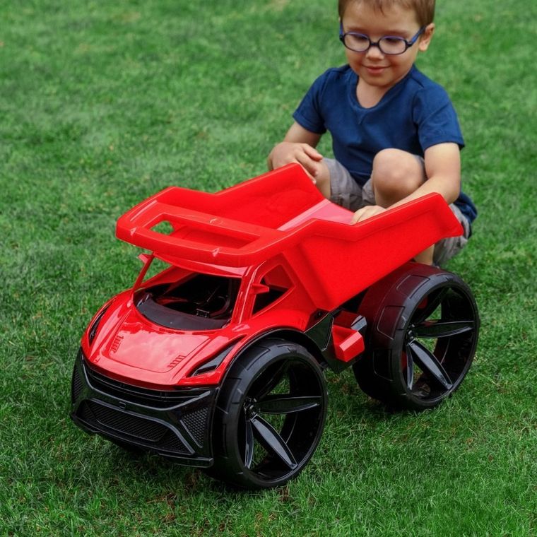 Wader, Maximus, wywrotka, czerwona, 59 cm