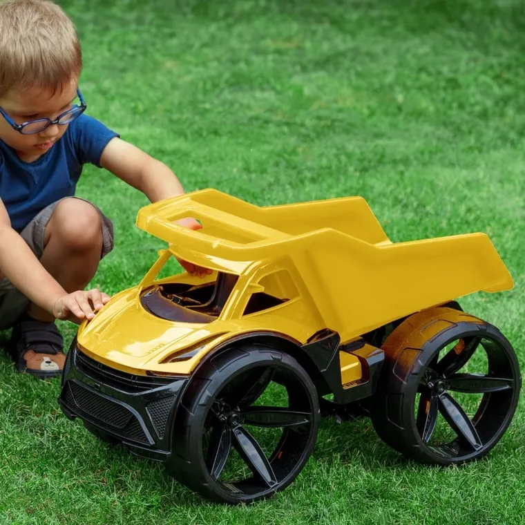 Wader, Maximus, wywrotka, żółta, 59 cm