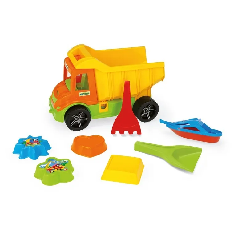 Wader, Multi Truck, wywrotka z zestawem do piasku, 38 cm