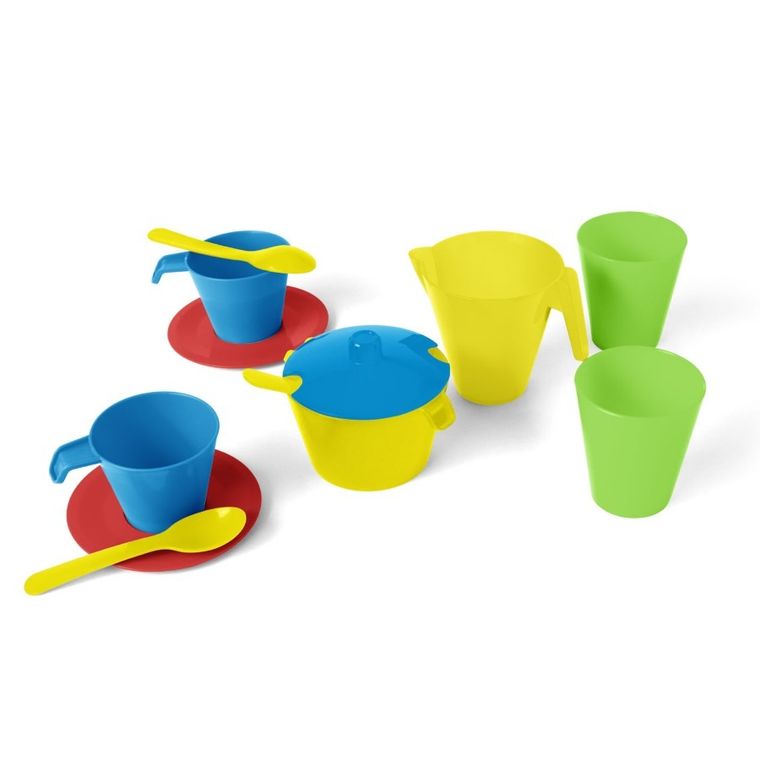 Wader, Party World, zestaw naczyń, kolorowy, 12 elementów