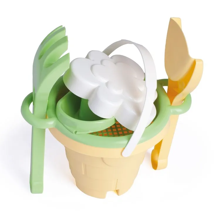 Wader, Słoneczny Poranek, Zamek, zestaw do piasku, 6 elementów