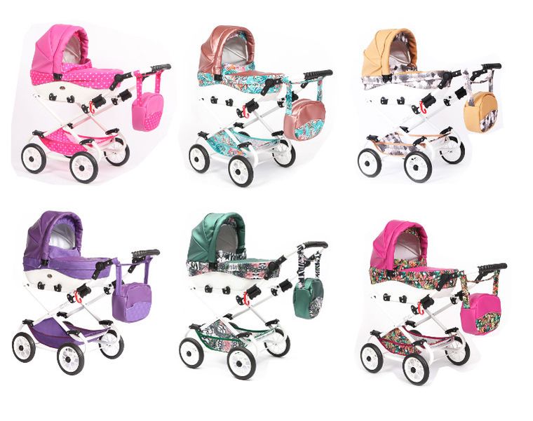 Wakart, Nicol, wózek głęboki dla lalek, 1 szt.