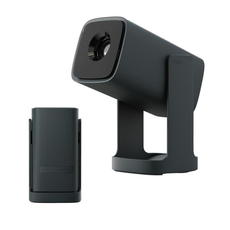 Wanbo, Cube 1, projektor, ciemno-zielony, 720p, 350 ANSI, Android TV 11