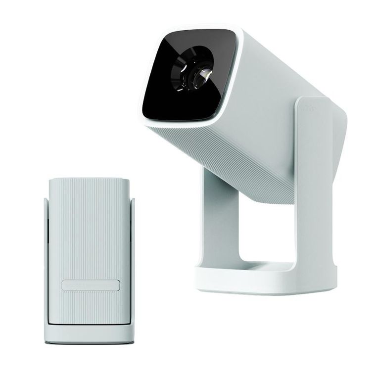 Wanbo, Cube 1, projektor, jasnoniebieski, 720p, 350 ANSI, Android TV 11