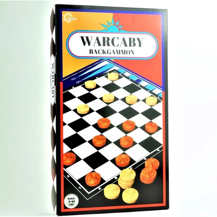 Warcaby, Warcaby, Backgammon, gra planszowa