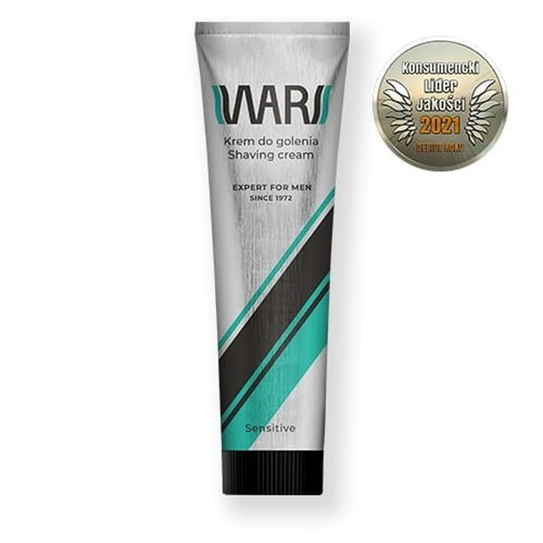 Wars. Expert for men, Sensitive, krem do golenia, 65g
