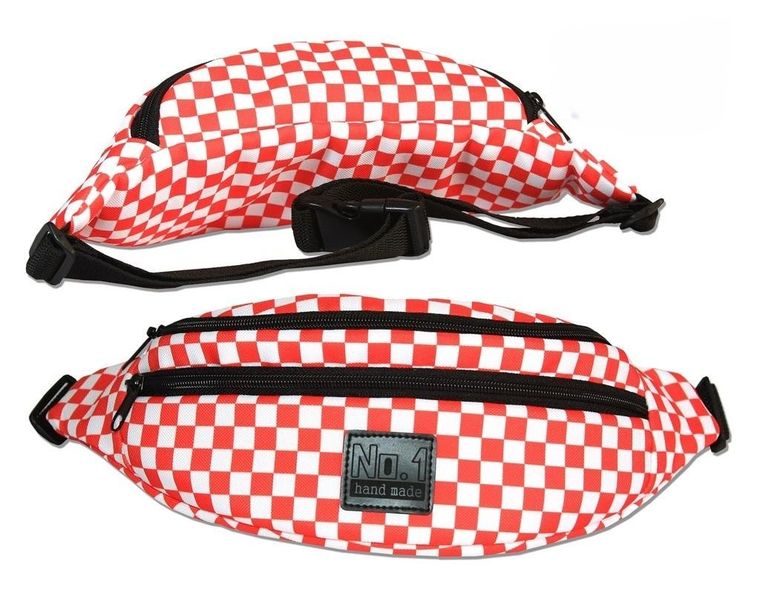 Warta, saszetka na biodra, czerwona, WAR-1127