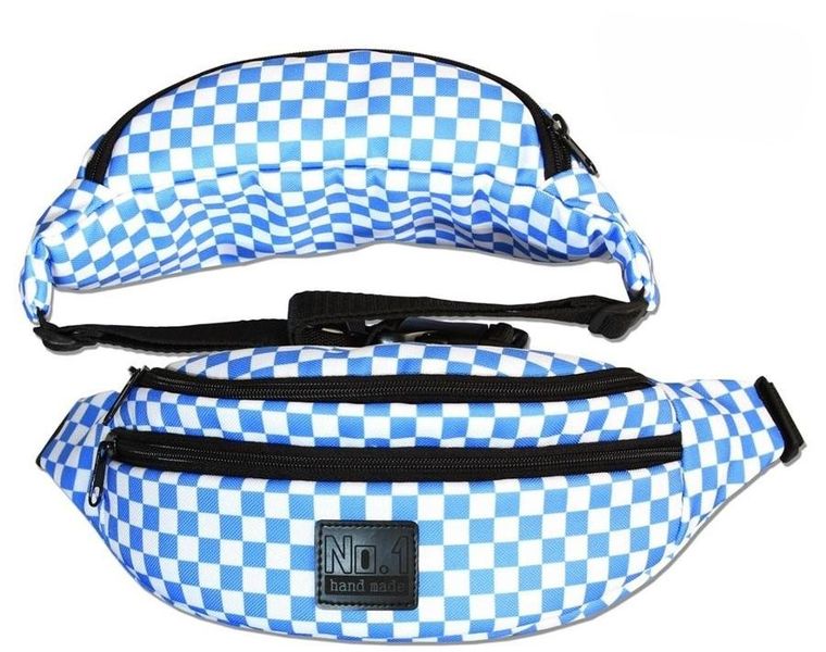 Warta, saszetka na biodra, niebieska, WAR-1128