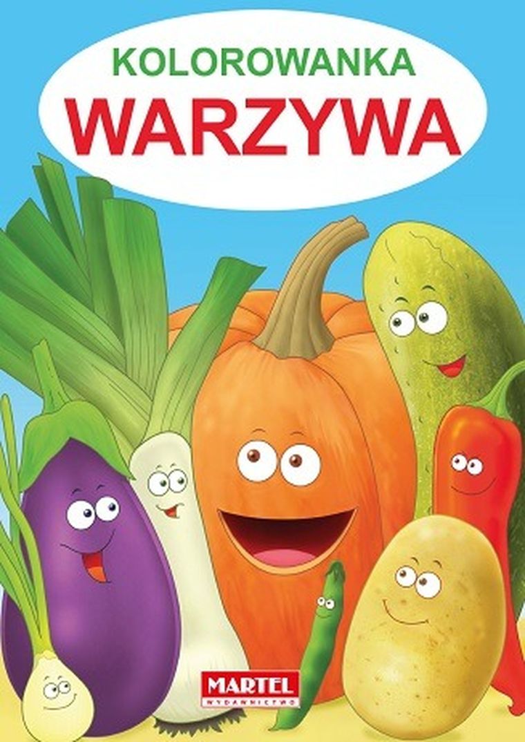 Warzywa. Kolorowanka