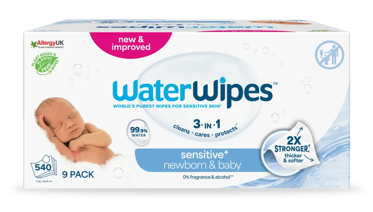 WaterWipes, BIO, chusteczki nawilżane, 9-60 szt.