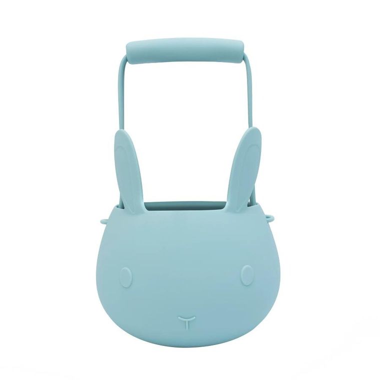 We Might Be Tiny, silikonowe wiaderko, króliczek, pistachio