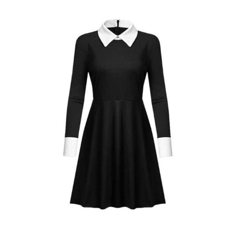 Wednesday, strój Rodzina Adamsów, sukienka, rozmiar 134/140