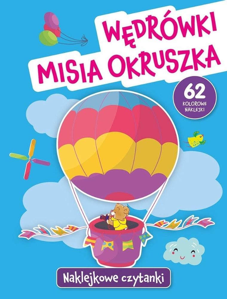 Wędrówki Misia. Naklejkowe czytanki