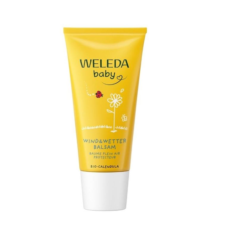 Weleda, Baby, ochronny krem dla dzieci na niepogodę i wiatr z nagietkiem lekarskim, 30 ml