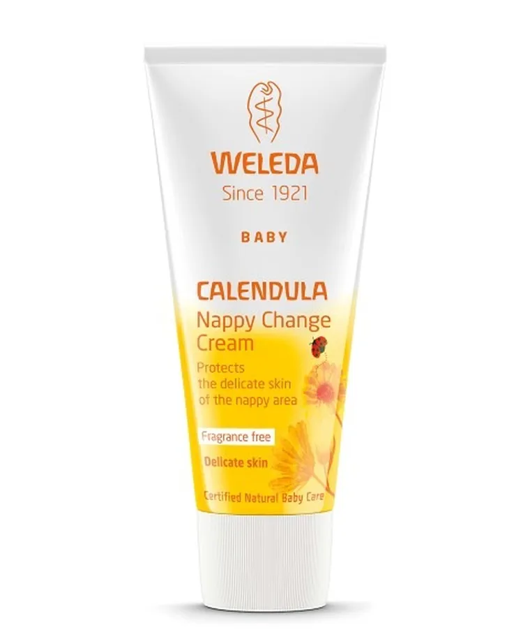Weleda, Calendula, Babycreme, krem dla niemowląt i dzieci przeciw odparzeniom z nagietkiem lekarskim, 75 ml