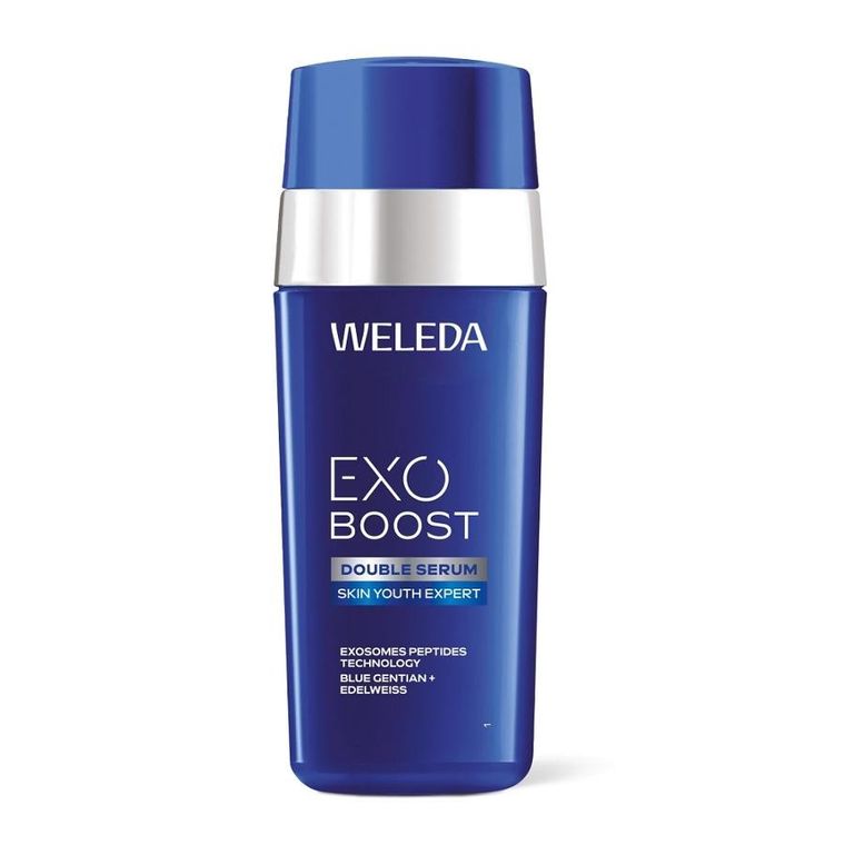 Weleda, Exo Boost, podwójne serum z goryczką letnią i szarotką alpejską, 30 ml