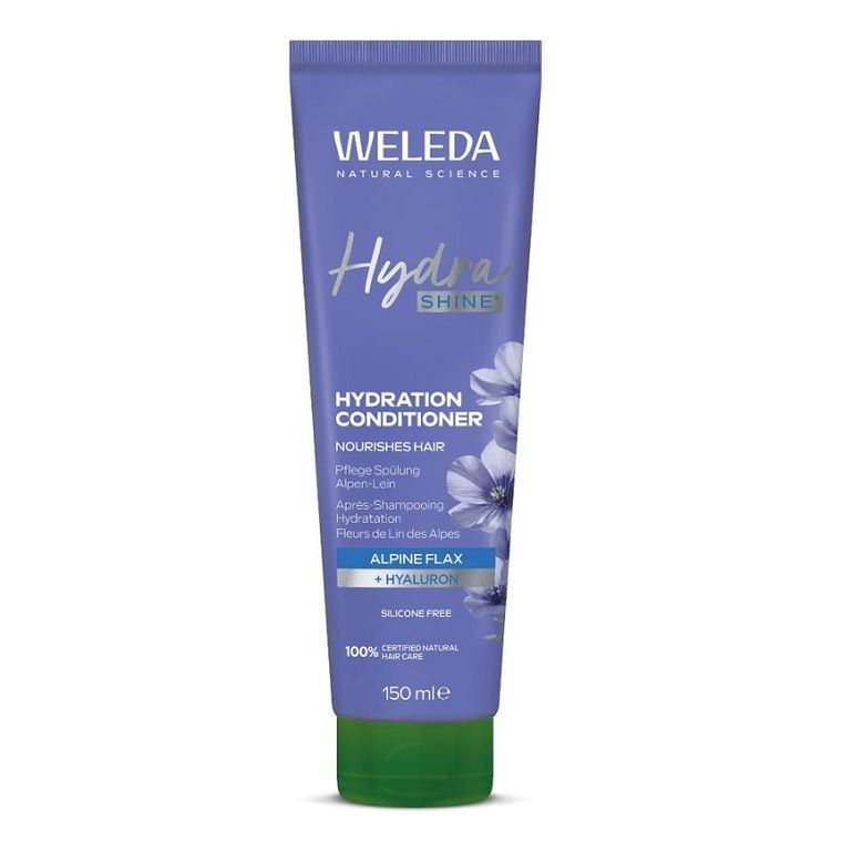 Weleda, Hydra Shine, nawilżająca odżywka do włosów, 150 ml