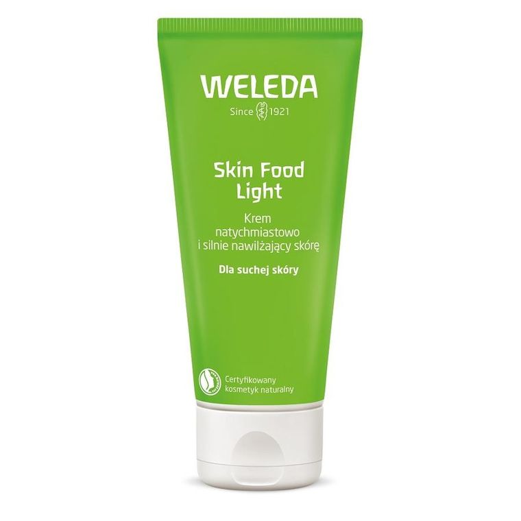 Weleda, Skin Food Light, krem natychmiastowo i silnie nawilżający skórę, 75 ml