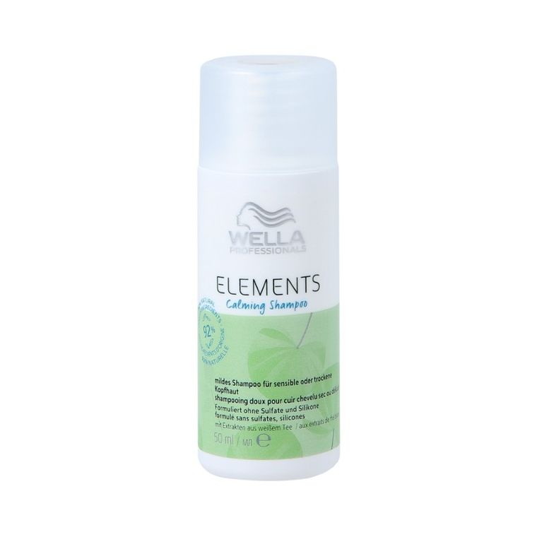Wella Professionals, Elements Calming, szampon łagodzący, 50 ml