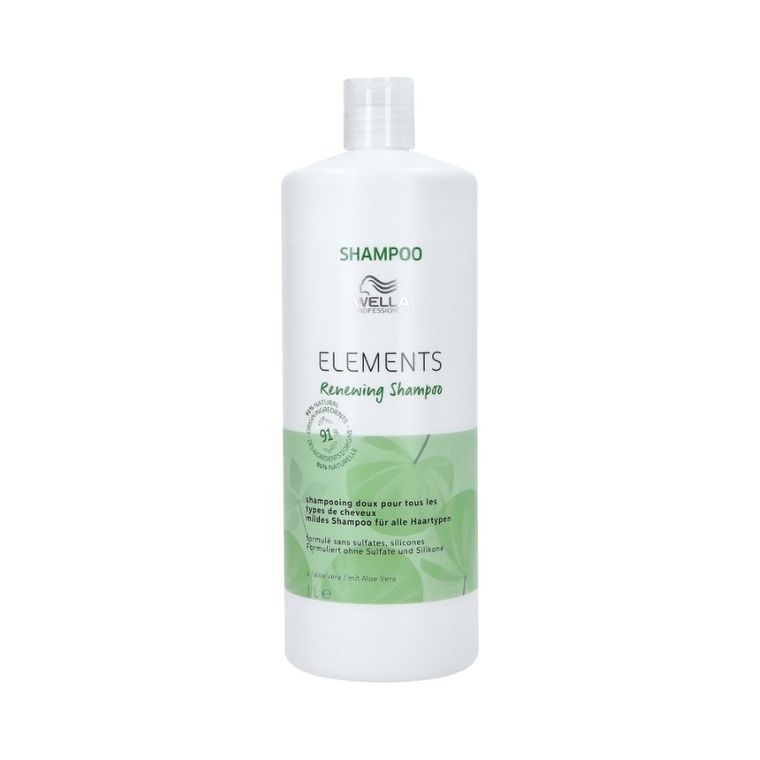 Wella Professionals, Elements Renewing, szampon wygładzający, 1000 ml