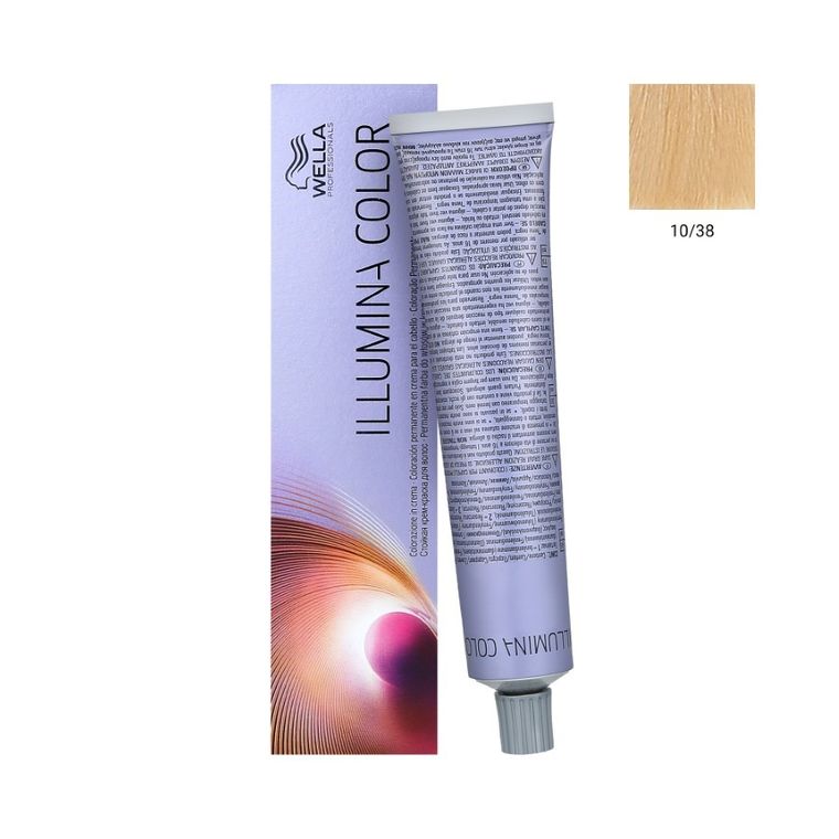 Wella Professionals, Illumina Color, farba do włosów, nr 10/38, 60 ml