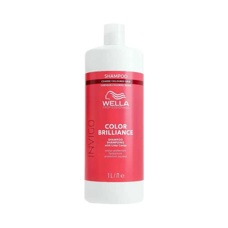 Wella Professionals, Invigo Color Brilliance, szampon do włosów grubych, 1000 ml