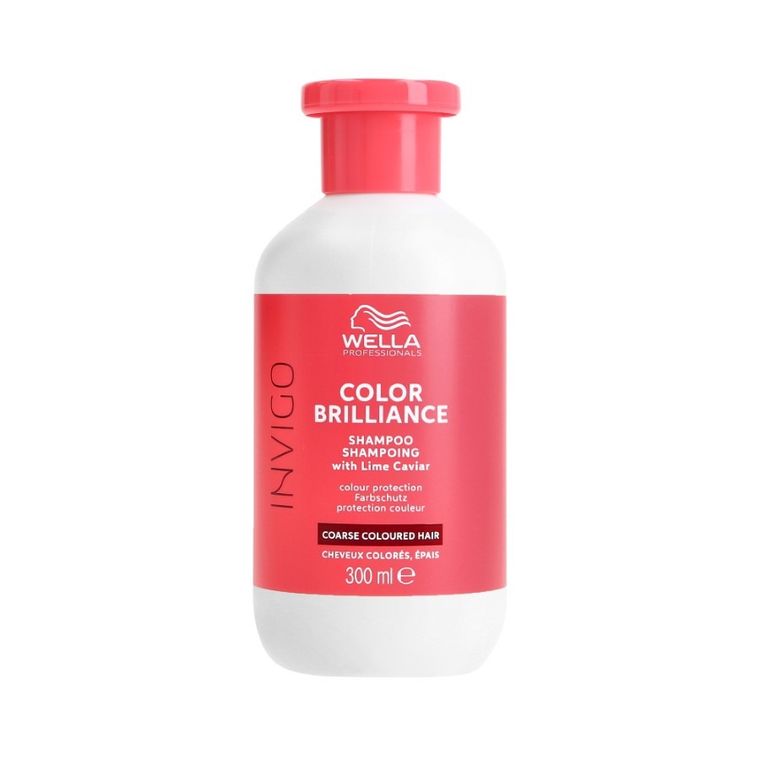 Wella Professionals, Invigo Color Brilliance, szampon do włosów grubych, 300 ml