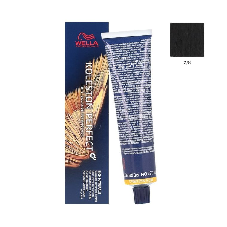 Wella Professionals, Koleston Perfect Me+, farba do włosów, nr 2/8, 60 ml