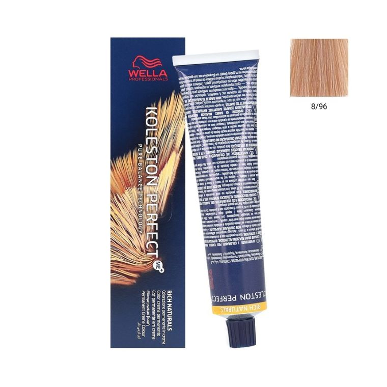 Wella Professionals, Koleston Perfect Me+, farba do włosów, nr 8/96, 60 ml