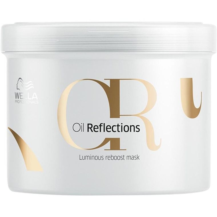 Wella Professionals, Oil Reflections Luminous Reboost Mask, wygładzająca maska nadająca włosom blask, 500 ml