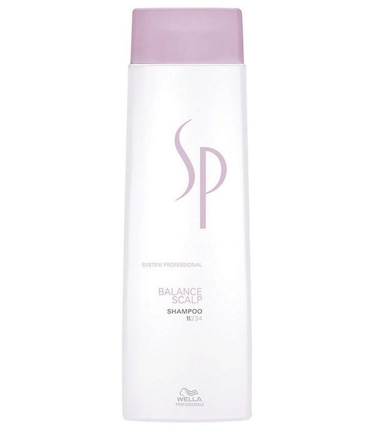 Wella Professionals, SP, Balance Scalp Shampoo, szampon delikatnie oczyszczający do włosów i wrażliwej skóry głowy, 250 ml