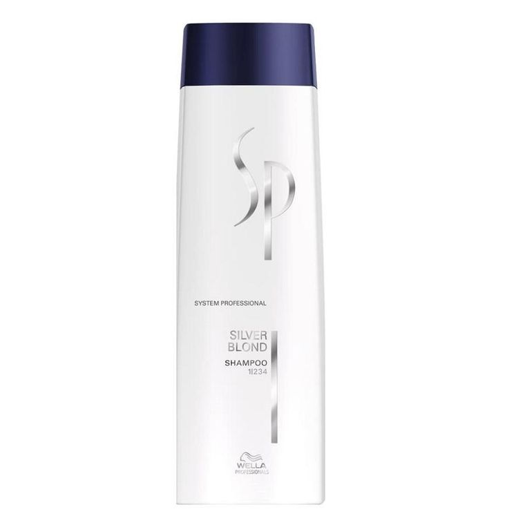 Wella Professionals, SP Silver Blond Shampoo, szampon do chłodnych odcieni blond, 250 ml