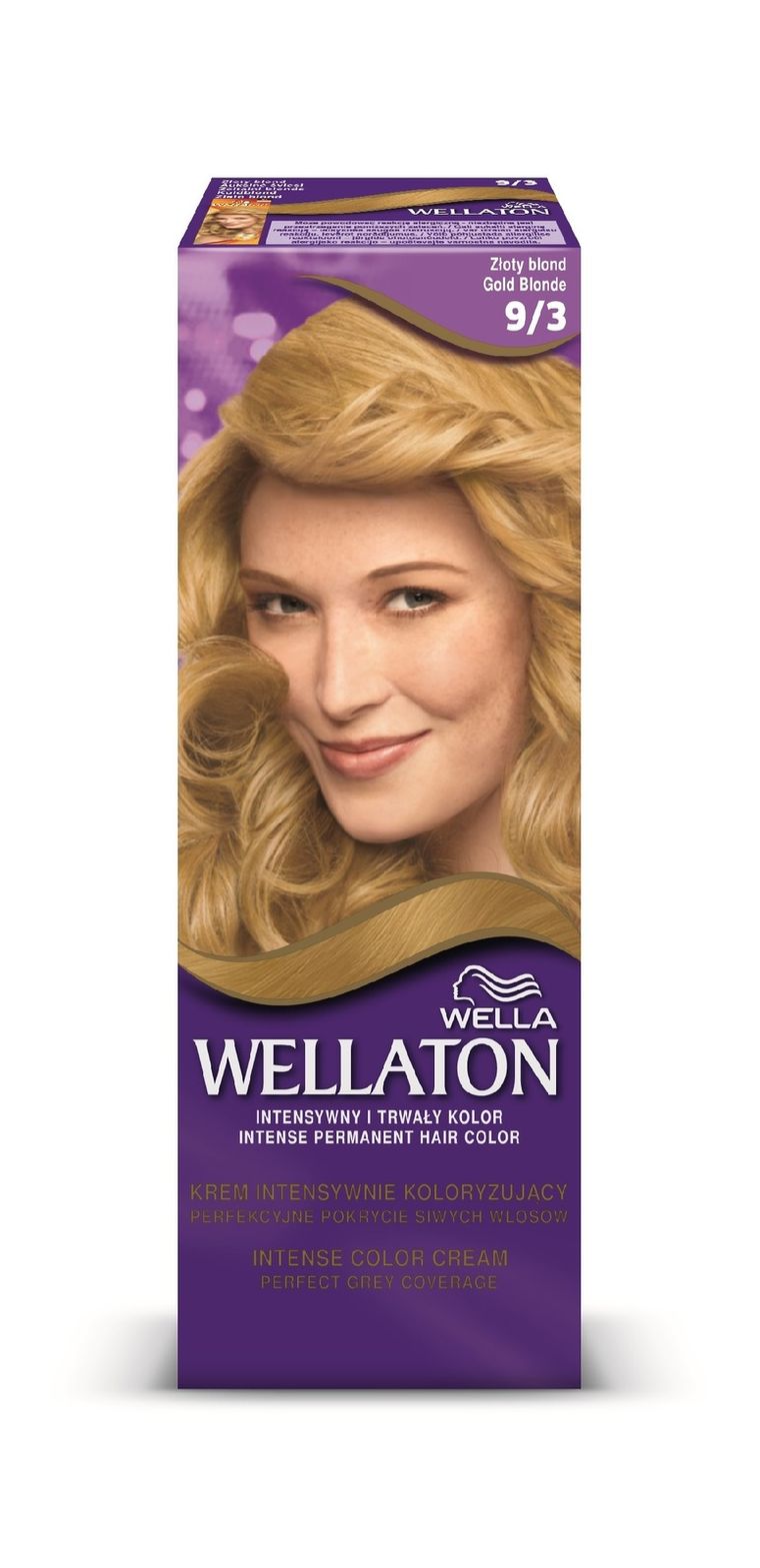Wella, Wellaton, krem intensywnie koloryzujący nr 9/3 Złoty Blond