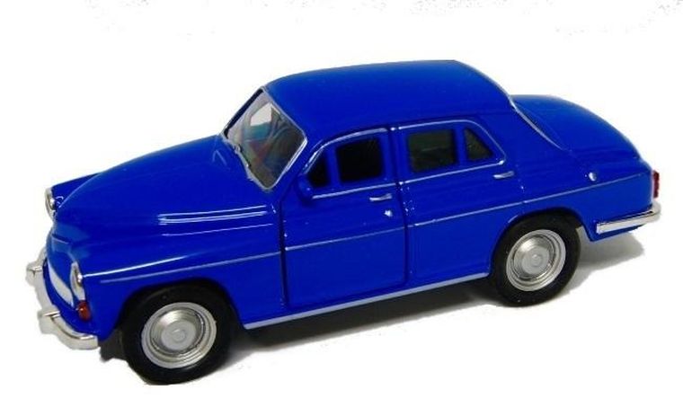 Welly, FSO Warszawa 224, pojazd, czerwony, 1:39