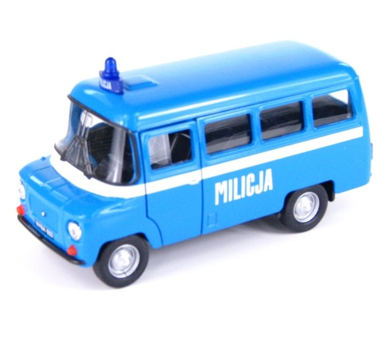 Welly, Modele PRL, Nysa 522, milicja, niebieska