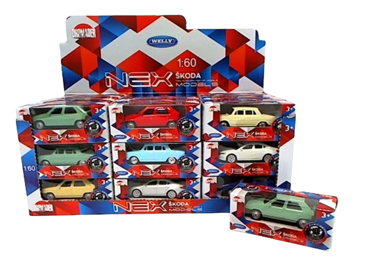Welly, Skoda, model pojazdu, 1:60, 1 szt.