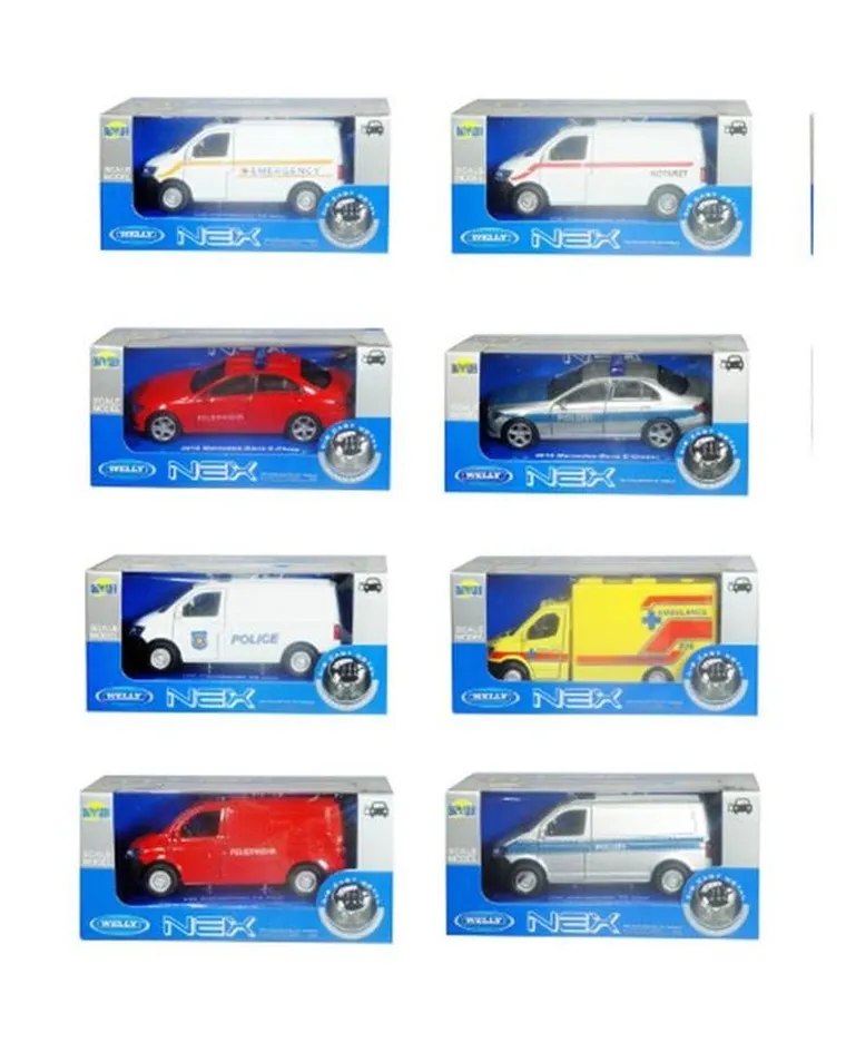 Welly, Służby miejskie, pojazd, 1:34, 15 cm