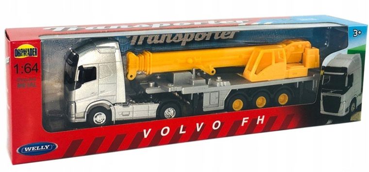 Welly, truck 1:64 volvo tractor traole, pojazd