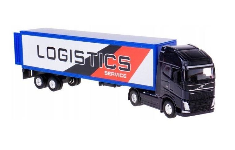 Welly, Volvo FH 600, ciężarówka z przyczepą, 1:64