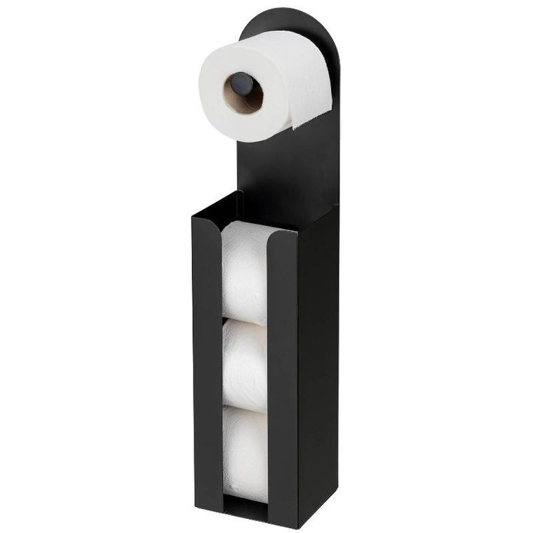 Wenko, Agira, stojak na szczotkę WC z uchwytem na papier 2w1