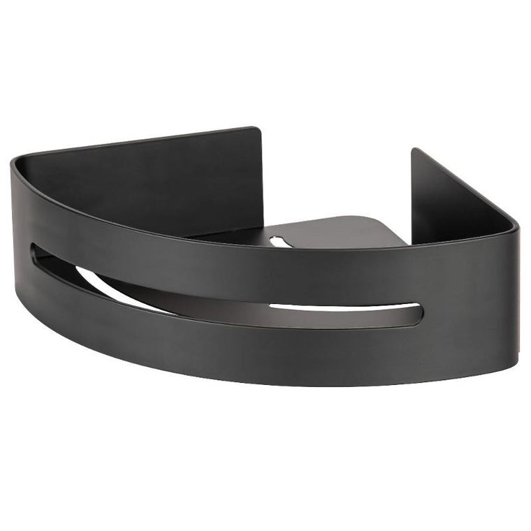 Wenko, Bivio, półka łazienkowa, narożna, aluminiowa, montaż bez wiercenia