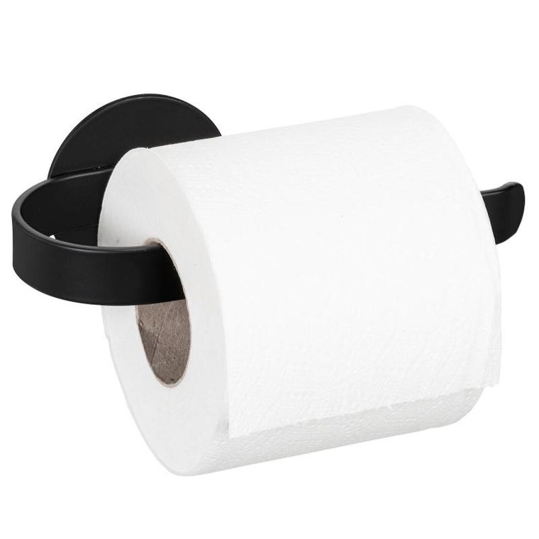 Wenko, Bivio, uchwyt na papier toaletowy, aluminiowy, montaż bez wiercenia