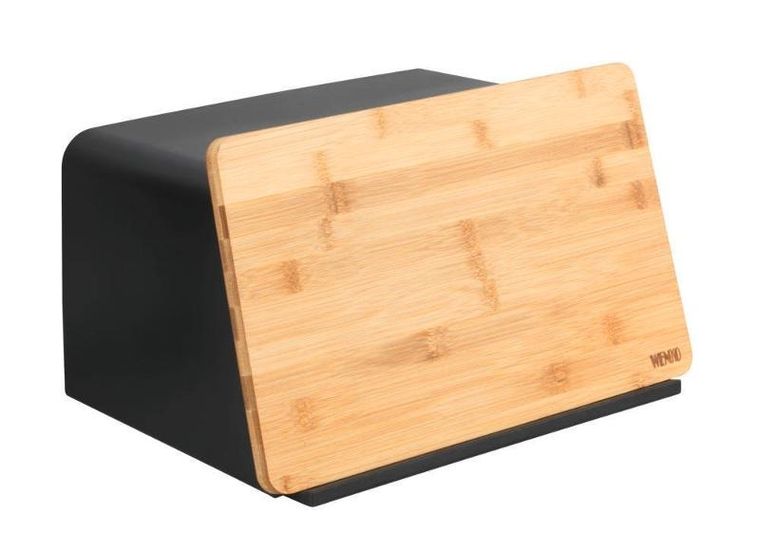 Wenko, chlebak z deską do krojenia z drewna bambusowego, Kubo
