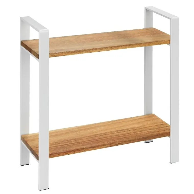 Wenko, dwupoziomowa półka kuchenna na blat louisa, drewno akacji