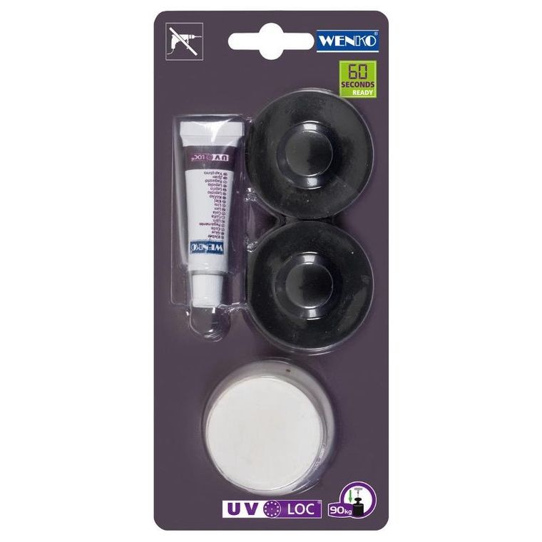 Wenko, elementy montażowe uv-loc, adaptery