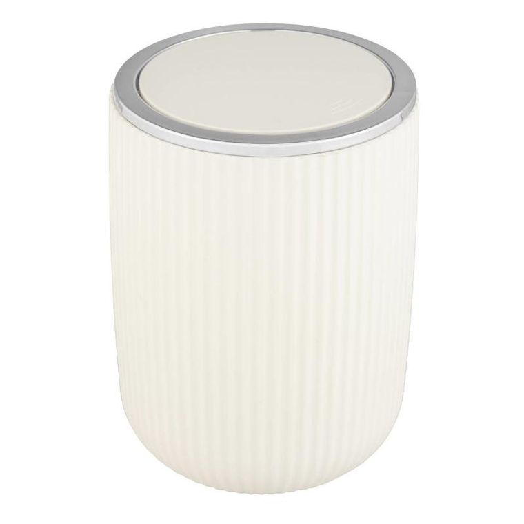 Wenko, kosz łazienkowy, Agropoli, z obrotową pokrywą, 2l