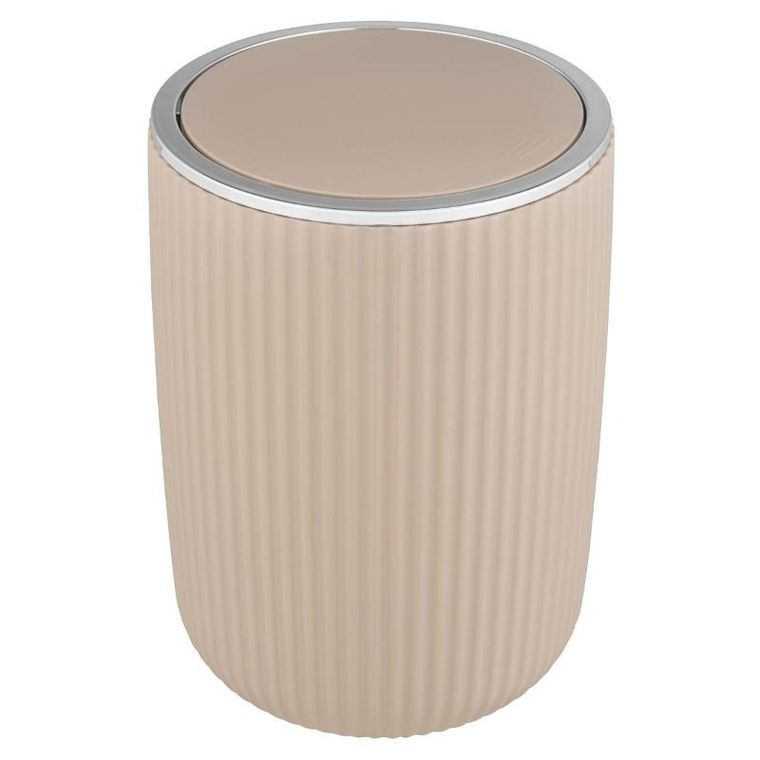 Wenko, kosz łazienkowy, Agropoli, z obrotową pokrywą, 5,5l