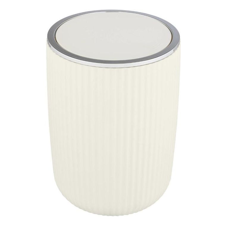 Wenko, kosz łazienkowy, Agropoli, z obrotową pokrywą, 5,5l