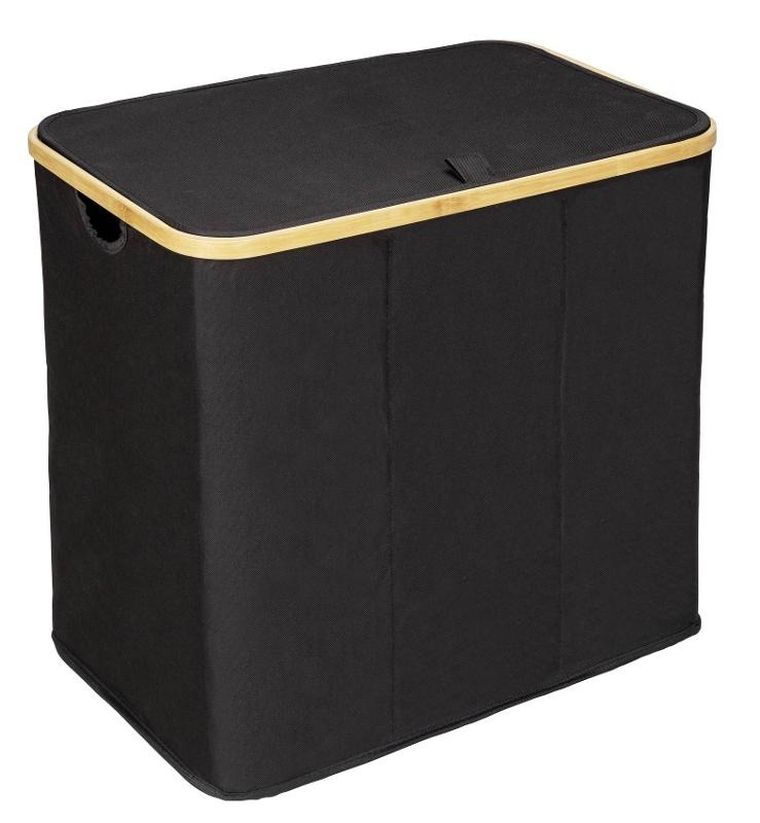 Wenko, kosz na pranie, bambus, 57-50-37, Trio Ecori