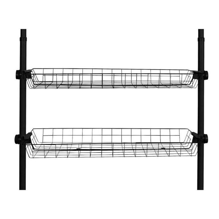 Wenko, koszyk do garderoby, szafy, Herkules, 2 szt., 83-38-8 cm